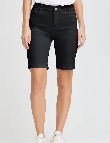 Pantaloni scurti Fransa, negru Negru
