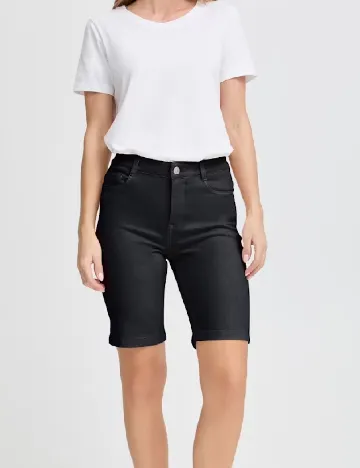 Pantaloni scurti Fransa, negru Negru
