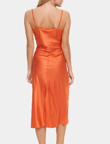 Rochie lunga Saint Tropez, portocaliu