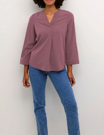 Bluza Kaffe, roz pudra