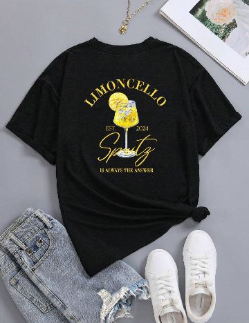 Tricou SHEIN, negru