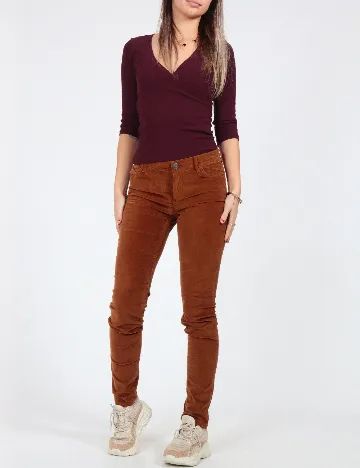 Bluza Bershka, pruna Mov