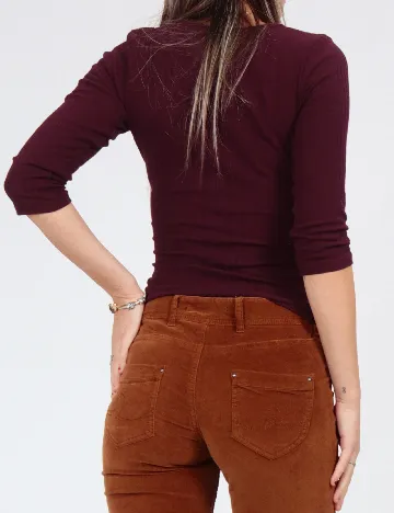 Bluza Bershka, pruna Mov