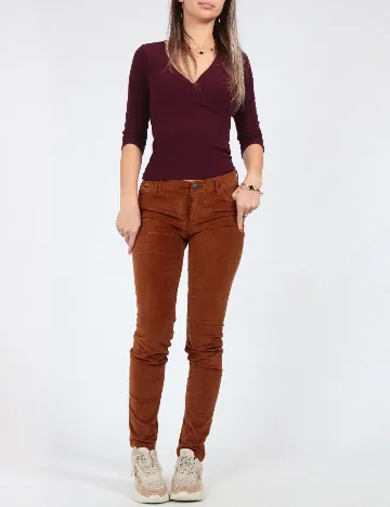 Bluza Bershka, pruna Mov