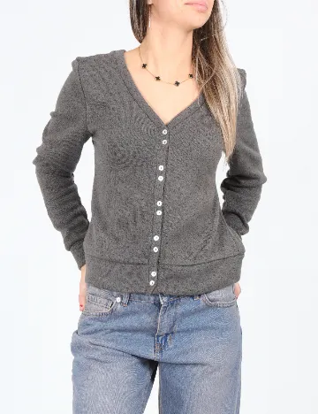 Cardigan Zra, gri Gri