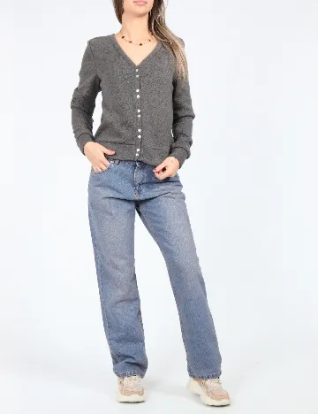 Cardigan Zra, gri Gri