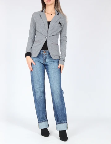 Sacou Bershka, gri Gri