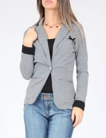 Sacou Bershka, gri Gri