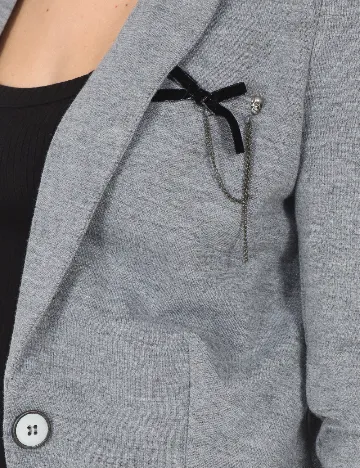 Sacou Bershka, gri Gri