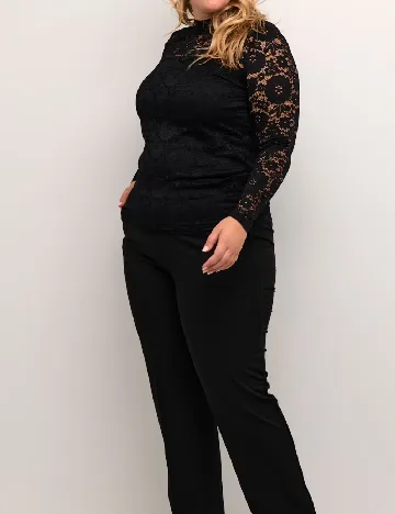 Bluza Kaffe Curve, negru Negru