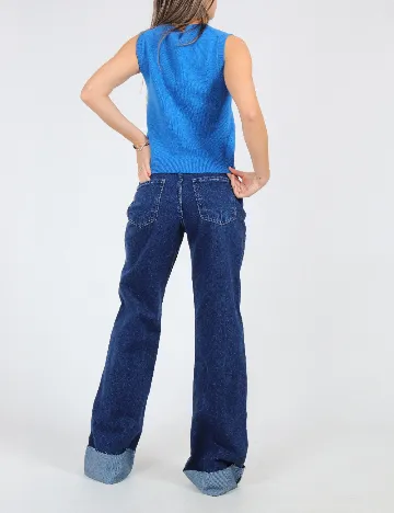 Vesta Massimo Dutti, albastru Albastru