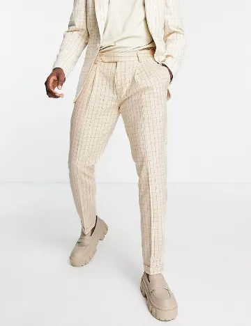 Pantaloni ASOS, crem Crem