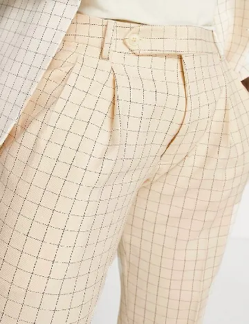 Pantaloni ASOS, crem Crem
