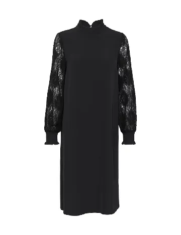 Rochie medie Kaffe, negru Negru