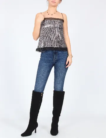 Maiou Massimo Dutti, negru Negru