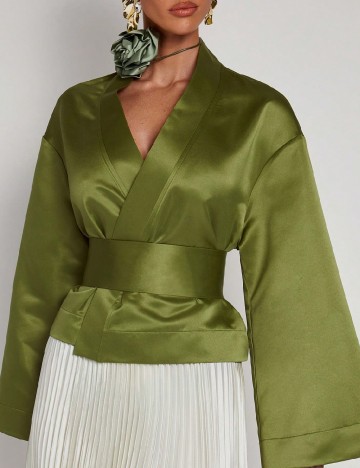 Bluza SHEIN, verde