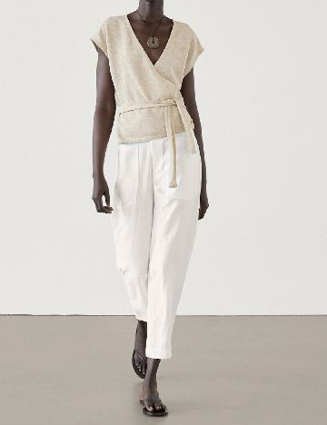 Bluza Massimo Dutti, bej