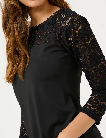 Bluza Kaffe, negru Negru