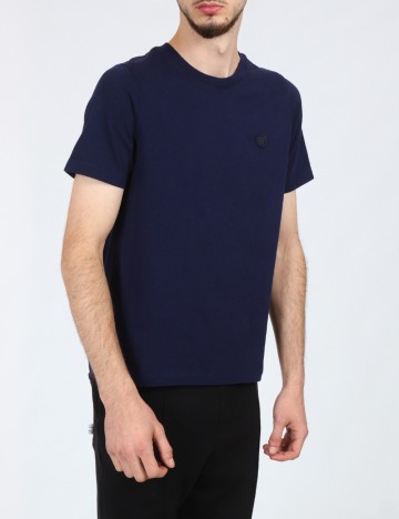 Tricou Double A by Wood Wood, bleumarin