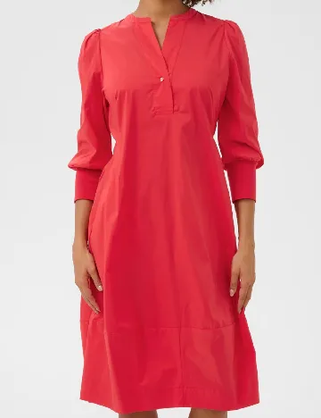 Rochie medie Culture, rosu Rosu