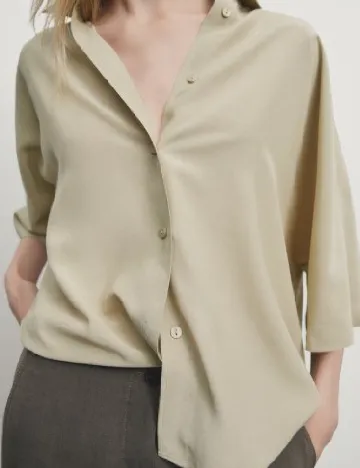 Camasa Massimo Dutti, verde Verde