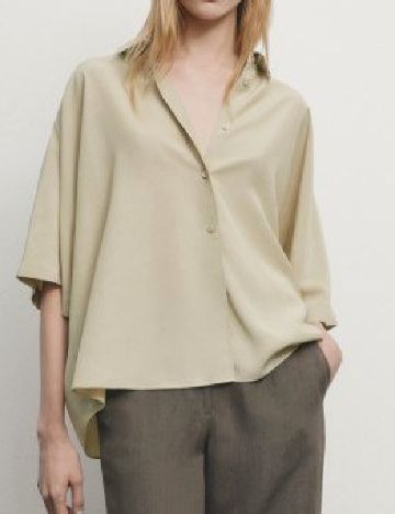 Camasa Massimo Dutti, verde