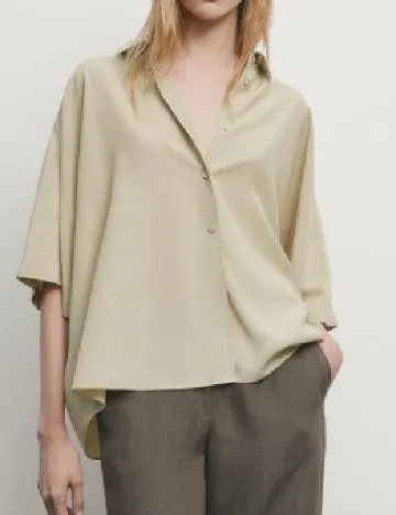 Camasa Massimo Dutti, verde Verde