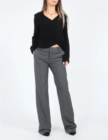 Bluza Bershka, negru Negru