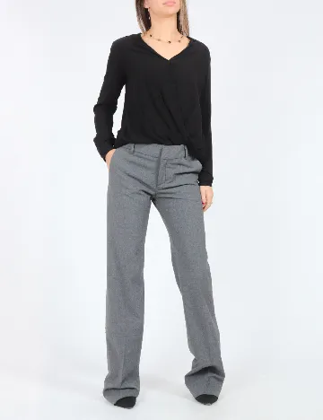 Bluza Bershka, negru Negru