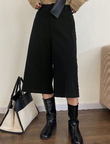Pantaloni Dazy, negru