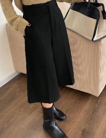 Pantaloni Dazy, negru Negru