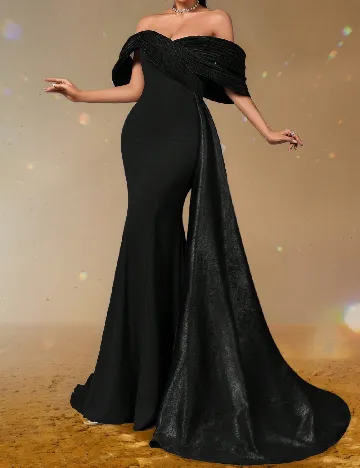 Rochie lunga SHEIN, negru Negru