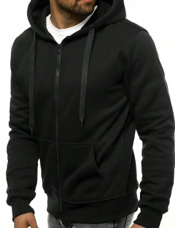 Hanorac SHEIN, negru Negru