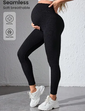 Colanti SHEIN Maternity, negru Negru
