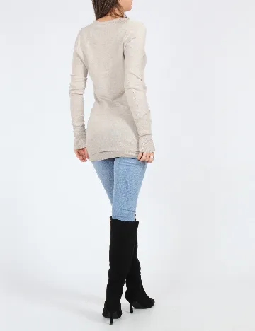 Cardigan Zra, bej Crem