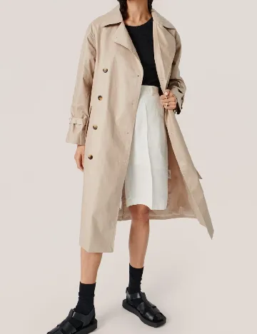 Trench Soaked In Luxury, bej Crem