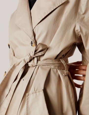 Trench Soaked In Luxury, bej
