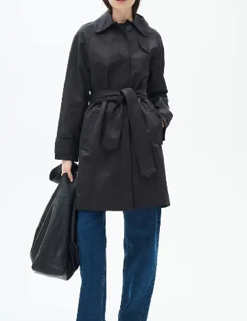 Trench InWear, negru Negru