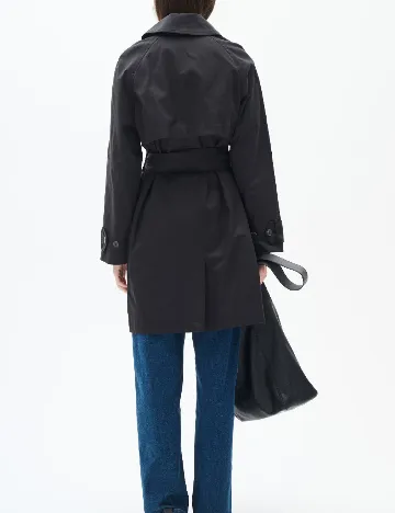 Trench InWear, negru Negru
