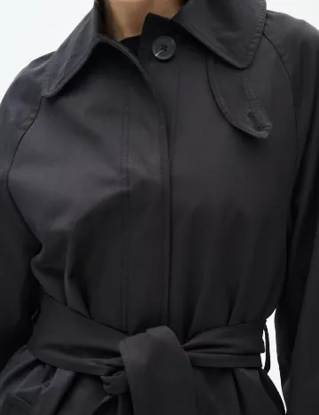 Trench InWear, negru Negru
