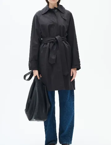 Trench InWear, negru Negru