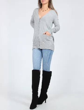 Cardigan Zra, gri Gri