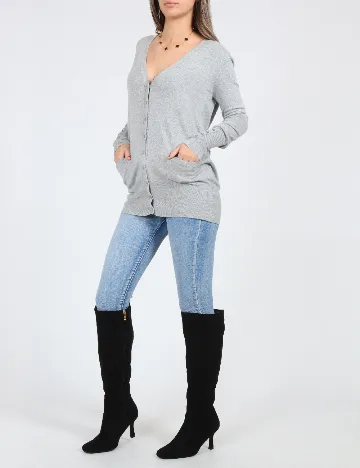 Cardigan Zra, gri Gri