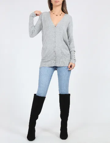 Cardigan Zra, gri Gri