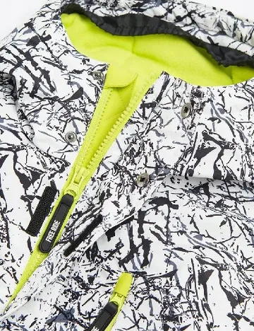 Geaca Cool Club, alb/negru Negru