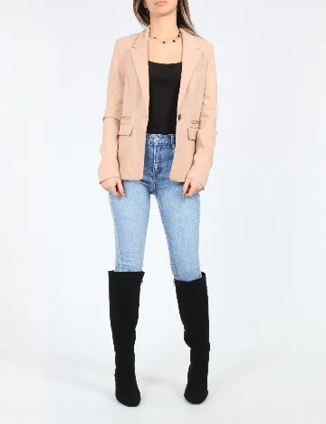 Sacou Bershka, crem Crem