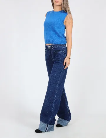 Blugi SHEIN, albastru Albastru