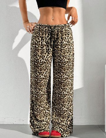 Pantaloni SHEIN, animal print