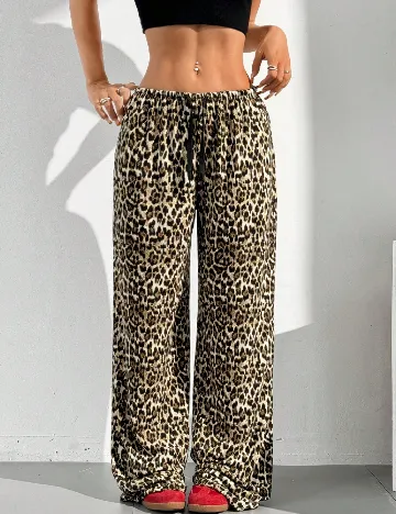 Pantaloni SHEIN, animal print Animal print
