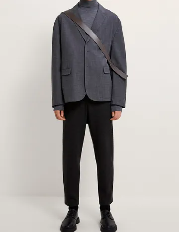 Pantaloni Zra, negru Negru